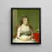 Catherine Yates Pollock Mme George Pollock - Gilbert Stuart — quadro incorniciato alla parete