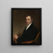 Fisher Ames - Gilbert Stuart — gerahmtes Bild an der Wand
