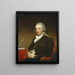 Georges Pollock - Gilbert Stuart — gerahmtes Bild an der Wand