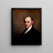 John Quincy Adams - Gilbert Stuart — gerahmtes Bild an der Wand