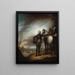 Louis-Marie Vicomte de Noailles - Gilbert Stuart — gerahmtes Bild an der Wand