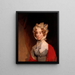 Louisa Catherine Johnson Adams - Gilbert Stuart — gerahmtes Bild an der Wand