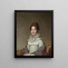 Mary Campbell Stuart - Gilbert Stuart — quadro incorniciato alla parete