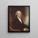 William Thornton - Gilbert Stuart — gerahmtes Bild an der Wand
