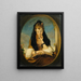 Liebesstudent Gemälde - Gilbert Stuart Newton — gerahmtes Bild an der Wand