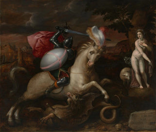 Gillis Coignet - Saint George Defeating the Dragon.webp