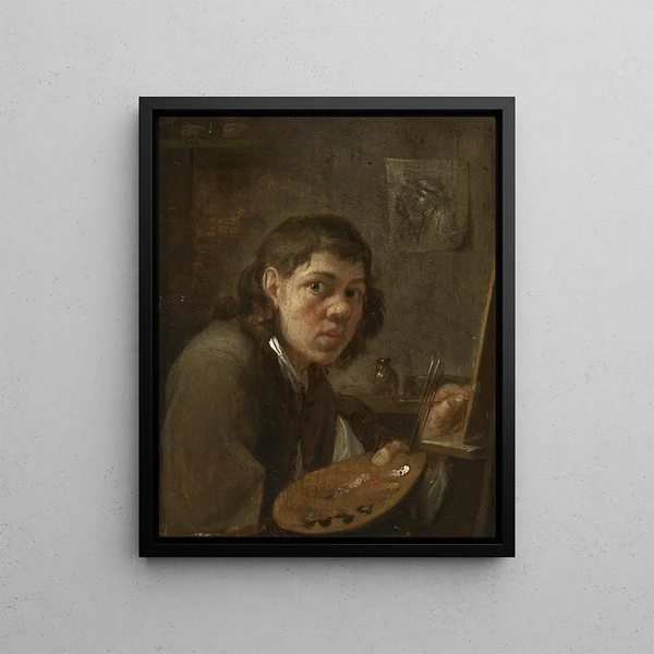 Gillis van Tilborgh - SelfPortrait in the Studio.webp