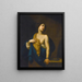 Sainte Agathe - Giovan Francesco de Rosa — gerahmtes Bild an der Wand