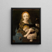 La Vierge à l'Enfant La Madone à la Rose - Giovanni Antonio Boltraffio — quadro incorniciato alla parete