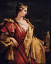 Noblesse, das eine Statue der Athene hält - Giovanni Antonio Pellegrini — Ansicht des Kunstwerks