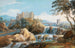 Il castello Orsini Bracciano - Giovanni Battista Busiri — vista dell’opera