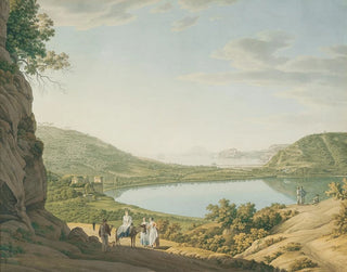 Lago di Averne - Giovanni Battista Lusieri — vista dell’opera