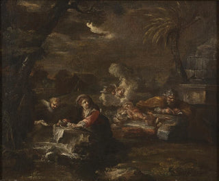 Giovanni Battista Pace - Rest on the Flight into Egypt.webp
