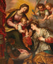 Il matrimonio mistico di Santa Caterina - Giovanni Battista Paggi — vista dell’opera