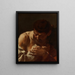 Buste d'homme, Saint Matthias - Giovanni Battista Piazzetta — gerahmtes Bild an der Wand