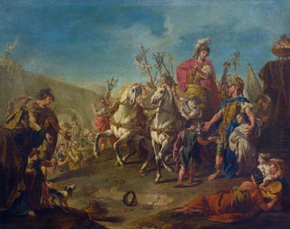 Giovanni Battista Pittoni - Alexander Triumphant In Babylon.webp