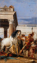 Alexandre und Bukephalos - Giovanni Battista Tiepolo — Ansicht des Kunstwerks