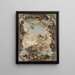 Allégorie delle pianeti e dei continenti - Giovanni Battista Tiepolo — quadro incorniciato alla parete