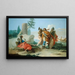 Armide verlassen von Renaud - Giovanni Battista Tiepolo — gerahmtes Bild an der Wand