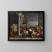 Il Cristo nella casa di Simon il Fariseo - Giovanni Battista Tiepolo — quadro incorniciato alla parete