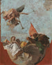 Schizzo per un soffitto - Giovanni Battista Tiepolo — vista dell’opera