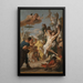 Studio per La Morte di San Sebastiano per il monastero agostiniano di Diessen, Germania - Giovanni Battista Tiepolo — quadro incorniciato alla parete