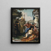 La morte di Ippolito - Giovanni Battista Tiepolo — quadro incorniciato alla parete