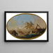 Der Zeit, die die Wahrheit entdeckt - Giovanni Battista Tiepolo — gerahmtes Bild an der Wand
