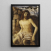 The Christ Crowned with Thorns - Giovanni Bellini — framed artwork on a wall