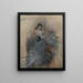 Am Kaminfeuer - Giovanni Boldini — gerahmtes Bild an der Wand