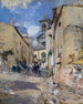 Kirche auf dem Land - Giovanni Boldini — Ansicht des Kunstwerks