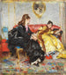 Zwei Damen sitzend in einem Interieur - Giovanni Boldini — Ansicht des Kunstwerks