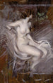 Nu de jeune fille assise Nu couleur perle - Giovanni Boldini — vista dell’opera