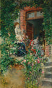 auf der Terrasse - Giovanni Boldini — Ansicht des Kunstwerks