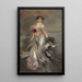 Portrait von Marthe Régnier - Giovanni Boldini — gerahmtes Bild an der Wand