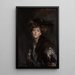 Portrait de Mademoiselle Anita Stewart - Giovanni Boldini — quadro incorniciato alla parete