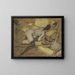 Seul mit dem Spiegel - Giovanni Boldini — gerahmtes Bild an der Wand