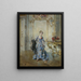 Der letzte Blick in den Spiegel - Giovanni Boldini — gerahmtes Bild an der Wand