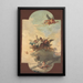 L'apothéose di un papa e martire - Giovanni Domenico Tiepolo — quadro incorniciato alla parete
