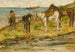 Landschaft mit Pferden - Giovanni Fattori — Ansicht des Kunstwerks