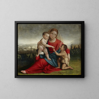 Giovanni Francesco Caroto - Virgin and Child with the Infant John.webp