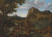 Ein felsiges Flusslandschaft mit Fischern - Giovanni Francesco Grimaldi — Ansicht des Kunstwerks