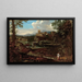 Paesaggio classico - Giovanni Francesco Grimaldi — quadro incorniciato alla parete