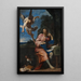 Allégorie sulla Poesia - Giovanni Francesco Romanelli — quadro incorniciato alla parete