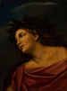 Apollon tragend einen Lorbeerkranz - Giovanni Francesco Romanelli — Ansicht des Kunstwerks