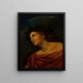 Apollon tragend einen Lorbeerkranz - Giovanni Francesco Romanelli — gerahmtes Bild an der Wand