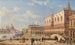 Palais des Doges avec le Ponte della Paglia - Giovanni Grubacs — Ansicht des Kunstwerks