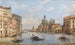 Grand Canal with view of Santa Maria della Salute - Giovanni Grubacs — artwork view