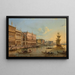 Le Palais des Doges et le Grand Canal Venise - Giovanni Grubacs — framed artwork on a wall