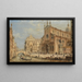 Venice, Piazza San Giovanni e Paolo - Giovanni Grubacs — framed artwork on a wall